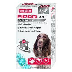 Beaphar FIPROtec COMBO Spot On for Medium Dogs 6 Months