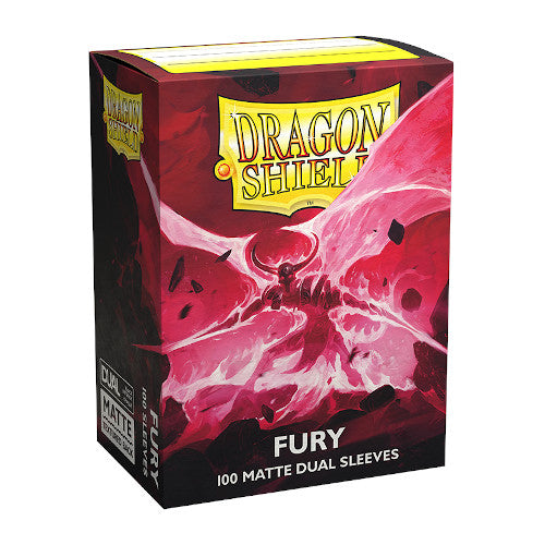Dragon Shield - Matte Dual Standard Size Sleeves 100pk - Fury