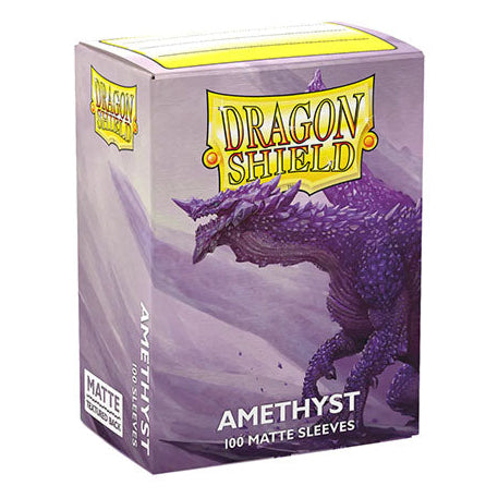 Dragon Shield - Matte Standard Size Sleeves 100pk - Amethyst