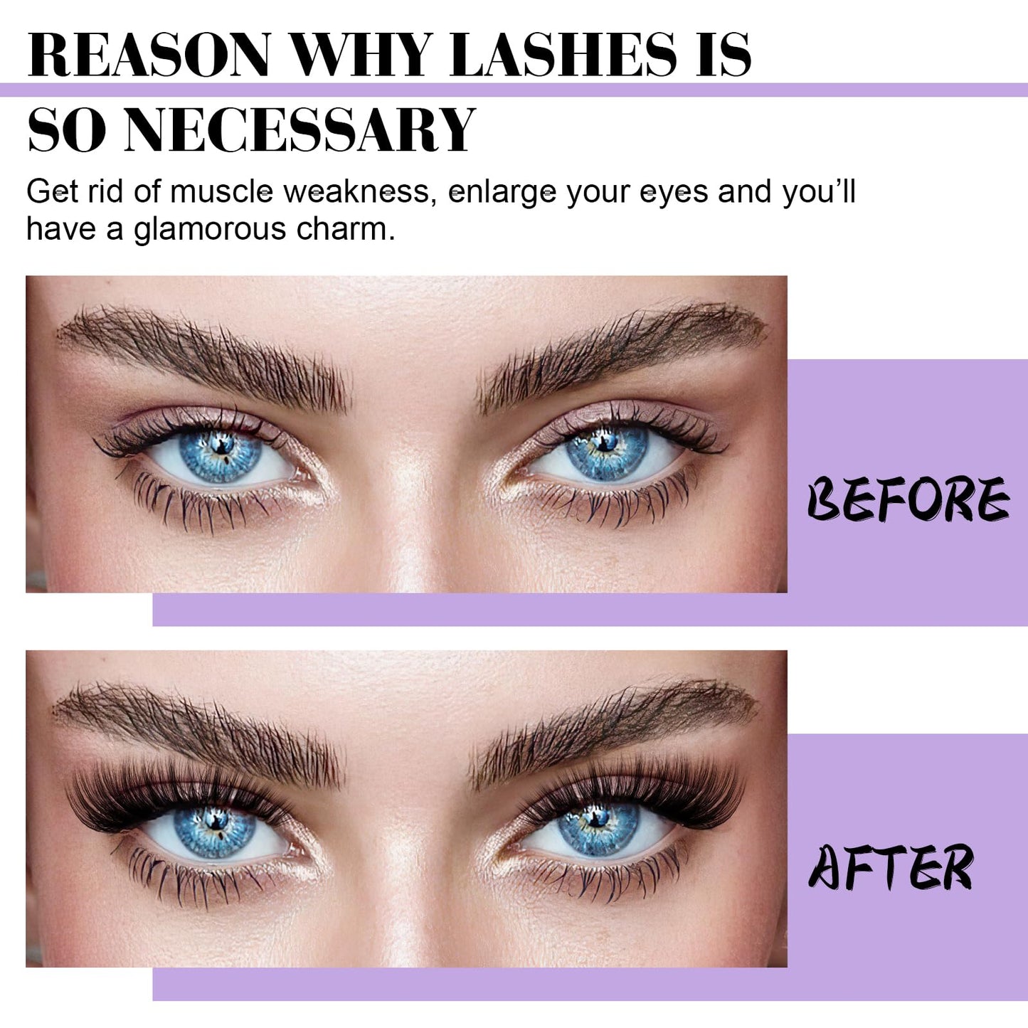B&Q Lash Clusters Kit 280PCS – DIY Eyelash Extensions (40D/50D Mix) with Bond & Seal