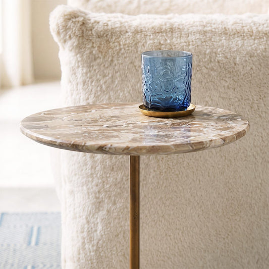Cameron Side Table, Marble