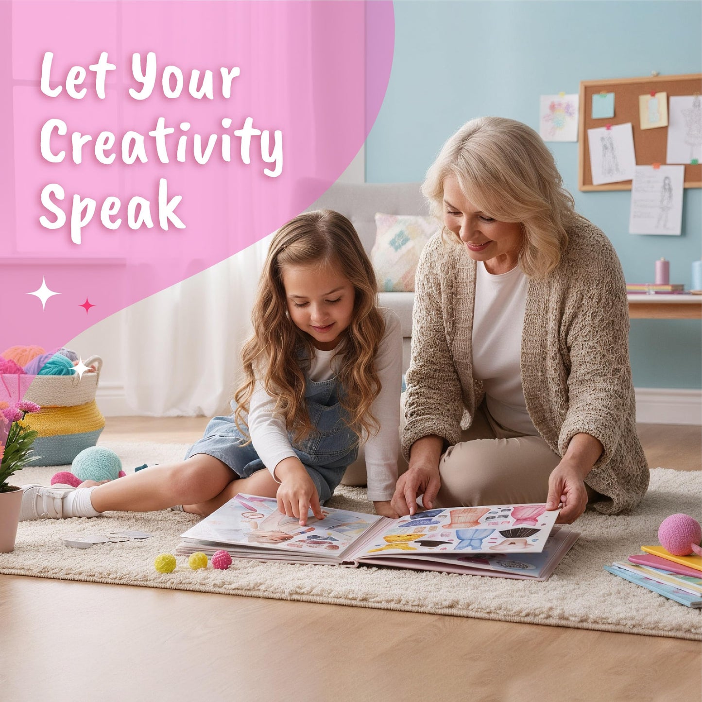 BSCOOL Fashion Studio: Little Designer Creativity Book for Kids 4+ | Dress Up, Drawing & Coloring
