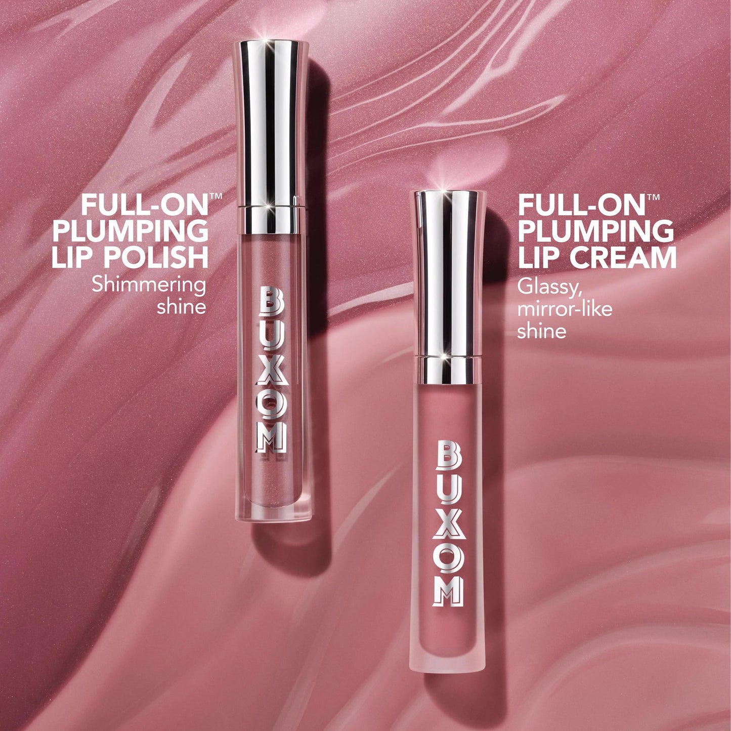 Buxom Full-On Plumping Lip Cream Rose Julep – Creamy, Tingling Lip Gloss