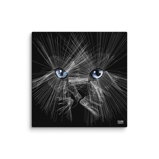 Mister Whiskers - Canvas Print