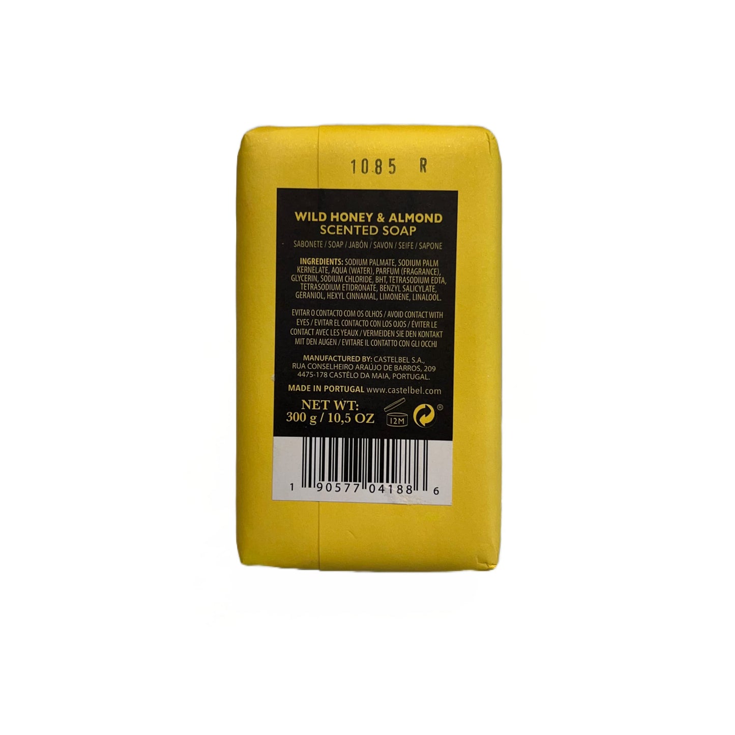 Castelbel Porto Wild Honey & Almond Soap – 10.5 oz Bar