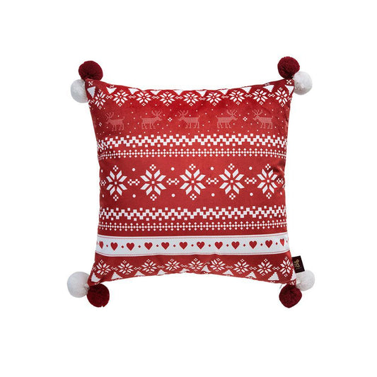 CH12 Set Of Four Cushions, Christmas Pattern