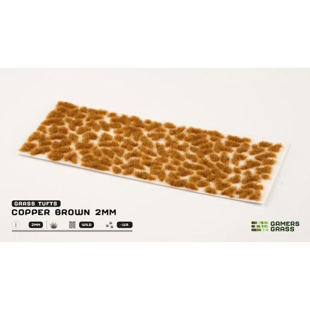 Gamers Grass Copper Brown 2mm