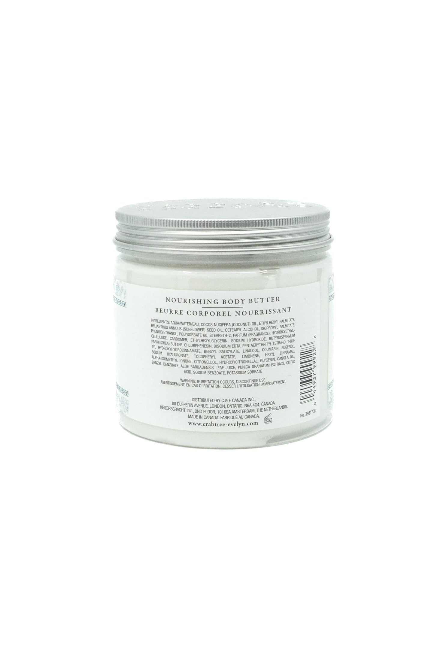Crabtree & Evelyn Nantucket Briar Body Butter – Nourishing Moisturizer (12.7 oz)