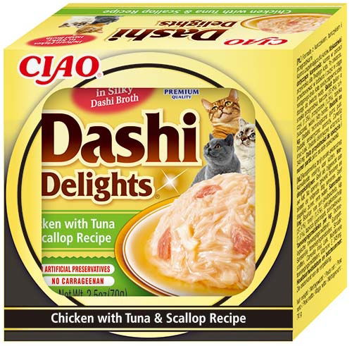 Dashi Delights Chicken with Tuna & Scallop Recipe