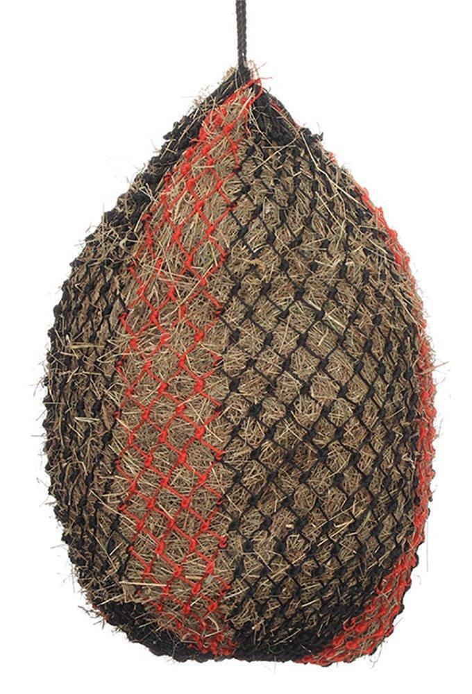 CLEARANCE Deluxe Polypropylene Hay Net 40" Medium Navy/Red