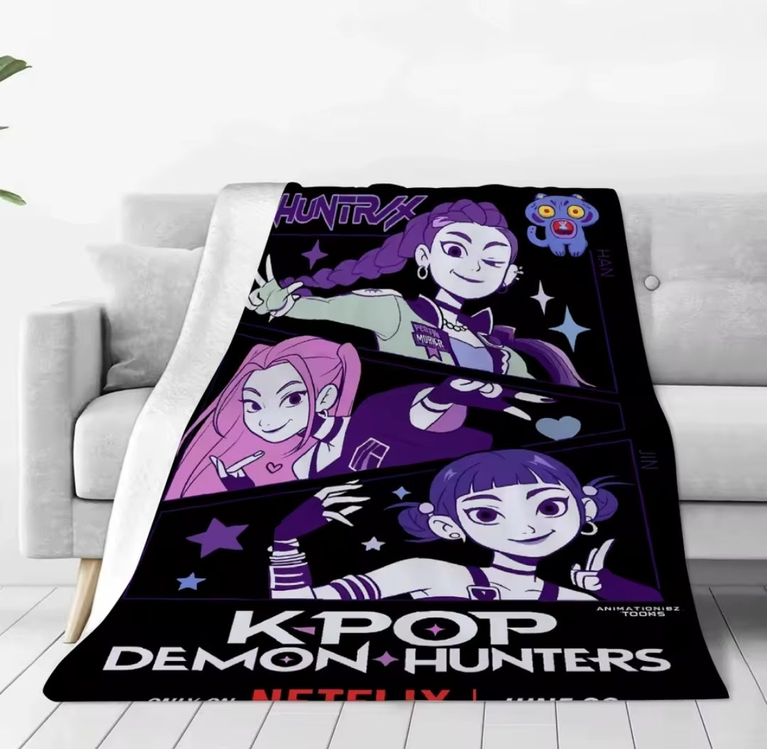 Demon Hunters Extra Large Dog Blanket