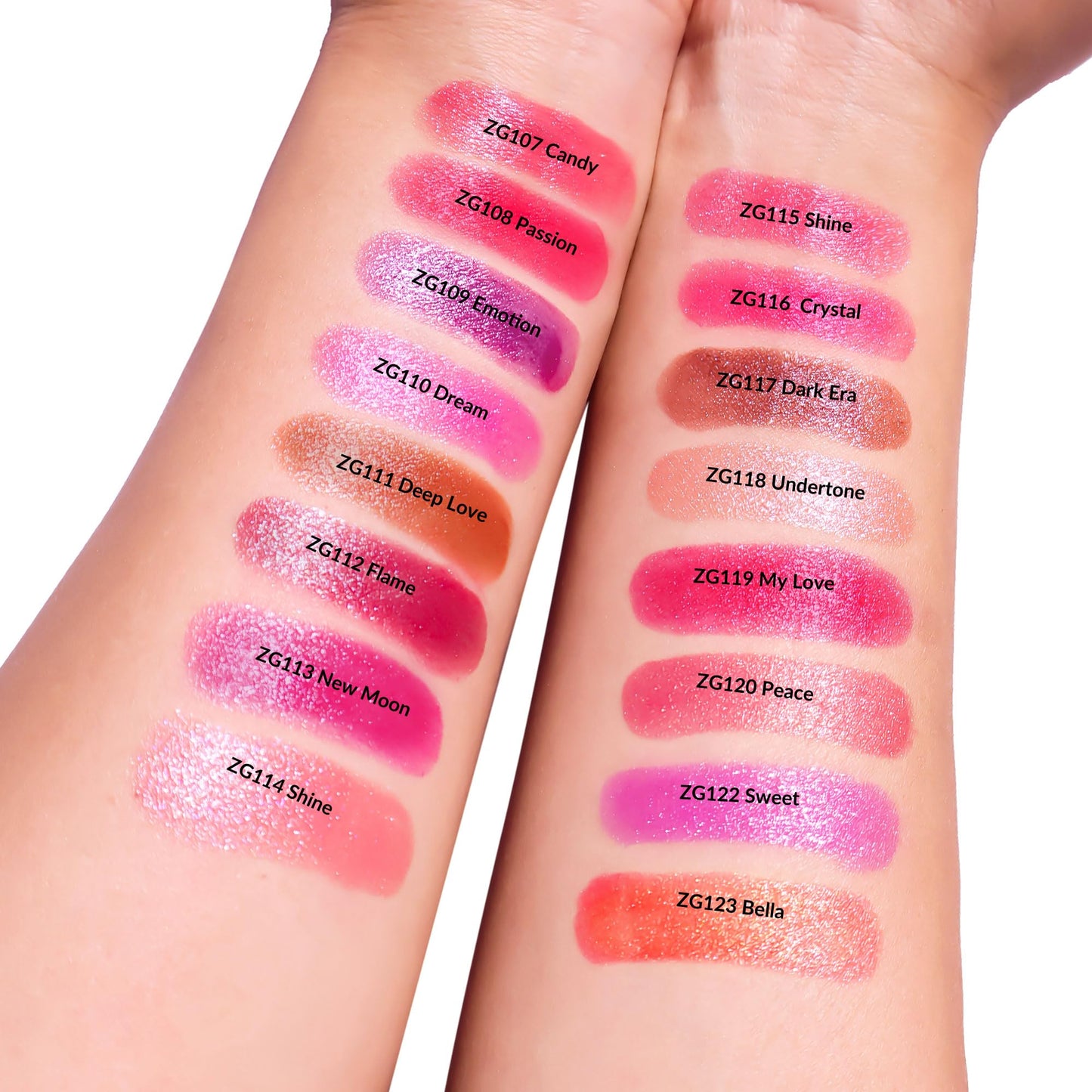 Depuplum Red Nude Purple Lipstick Set – Hydrating, Shimmer Lip Balm & Gloss (Cruelty-Free) DM108/118/122
