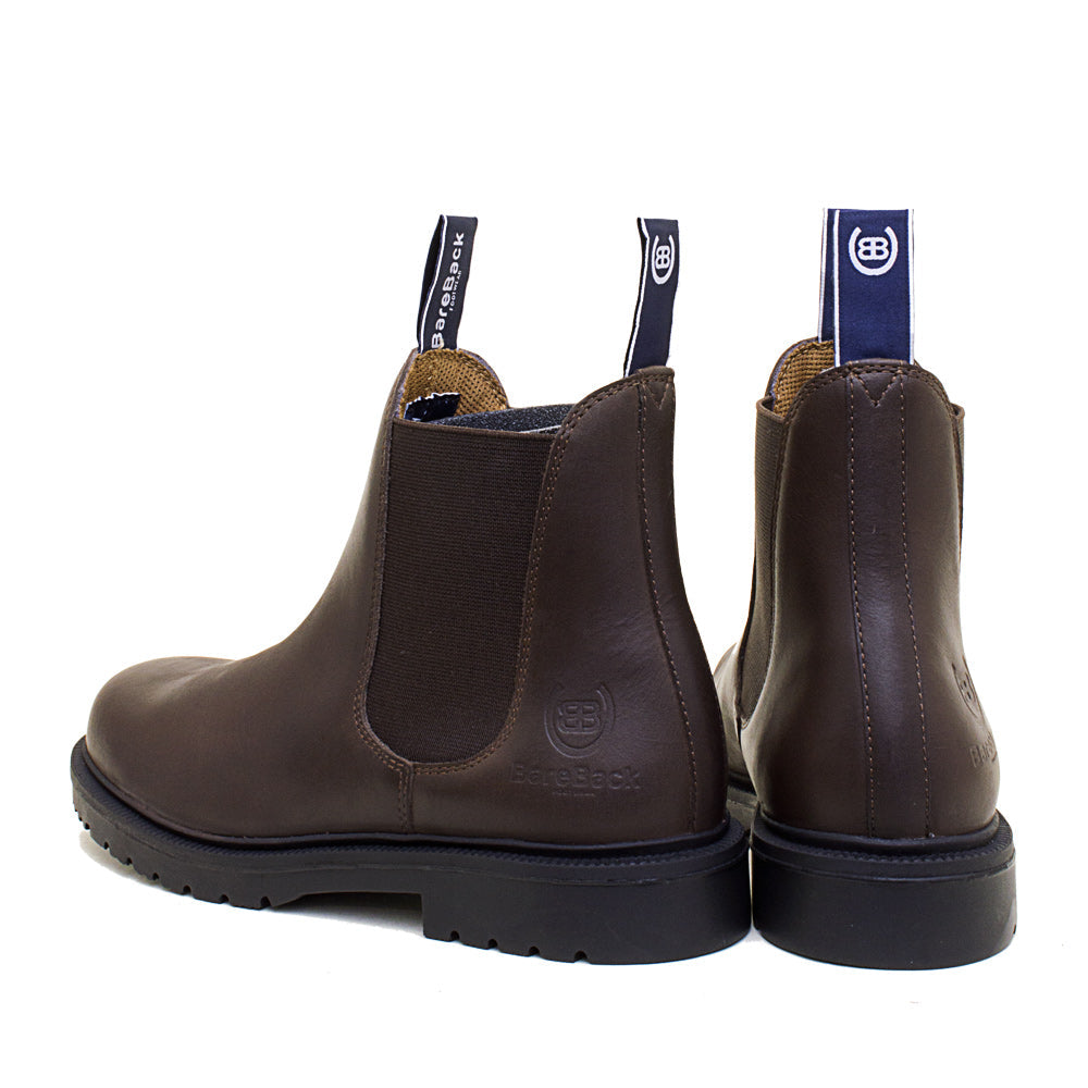 Detroit Steel Toe Cap Work Boots - Brown