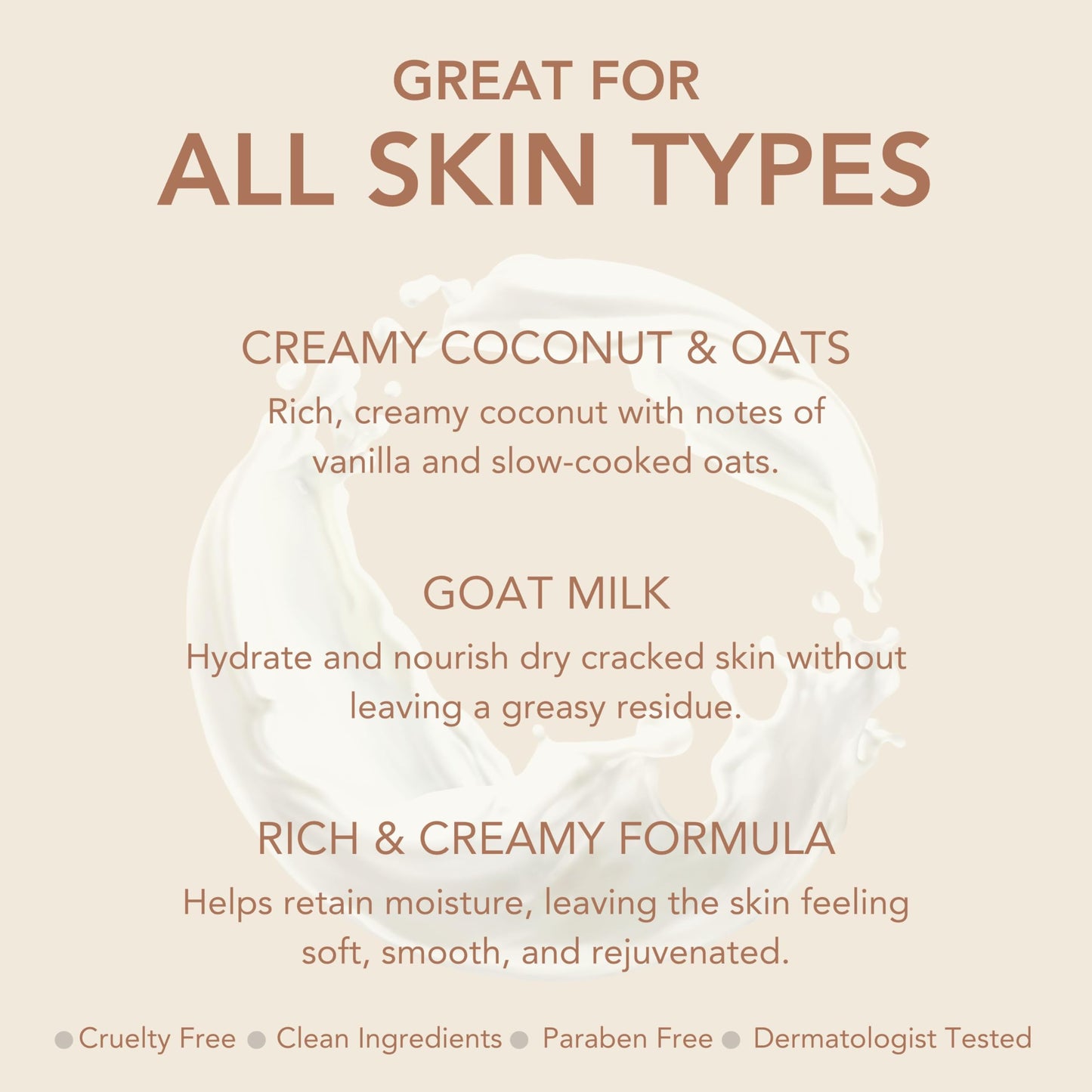 Dionis Goat Milk Body Lotion Coconut & Oats – 8.5 oz