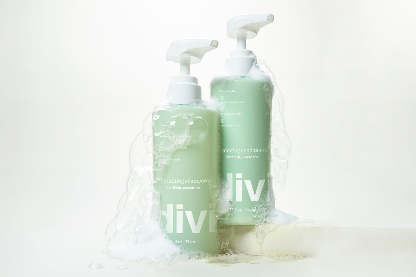 Divi Hydrating Shampoo & Conditioner – Deep Moisture for Thick Hair