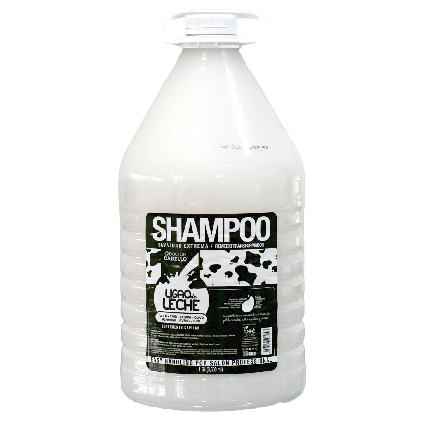 Doctor Cabello Ligao de Leche Shampoo 128 oz – Deep Repair & Shine (Milk Protein)