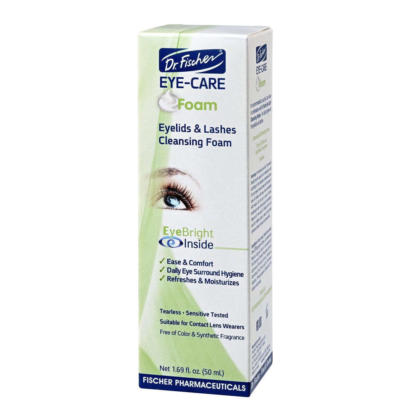 Dr. Fischer Tea Tree Oil Eyelid Cleanser – Gentle Tear-Free Eye Wash