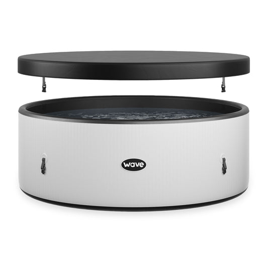 WaveSpa Ontario Round Drop Stitch Hot Tub | Herringbone