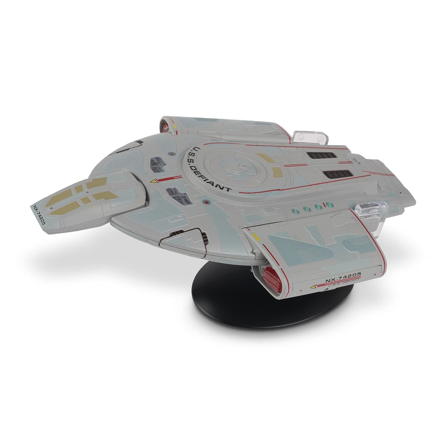 #07 U.S.S. Defiant NX-74205 XL EDITION Model Die Cast Ship (Eaglemoss / Star Trek)