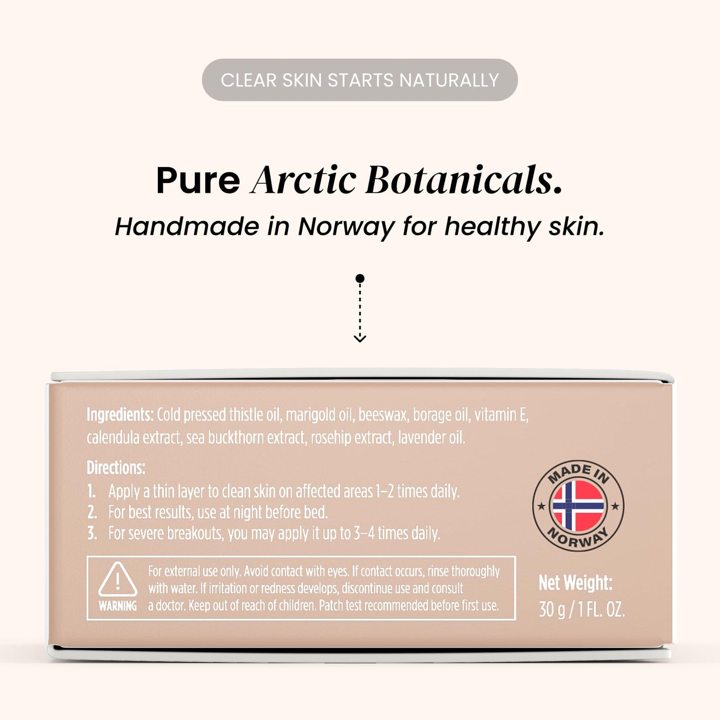 Eliré Clear Skin Balm — Night Repair for Breakouts, Blemishes & Uneven Tone