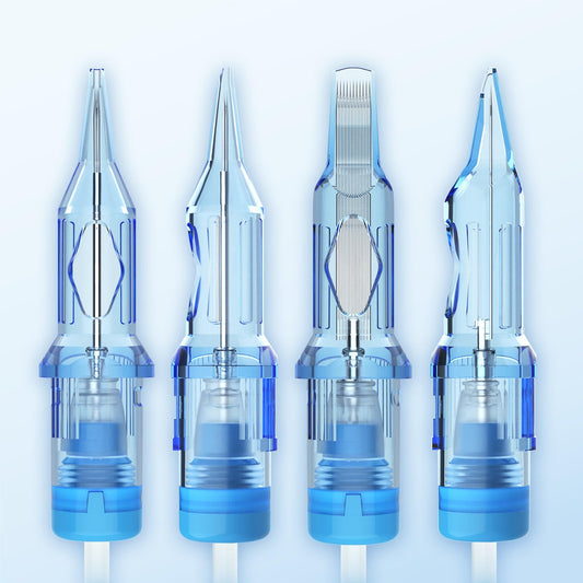 Emalla Eliot Tattoo Cartridges – 20Pcs Mixed for Precise Lining & Shading