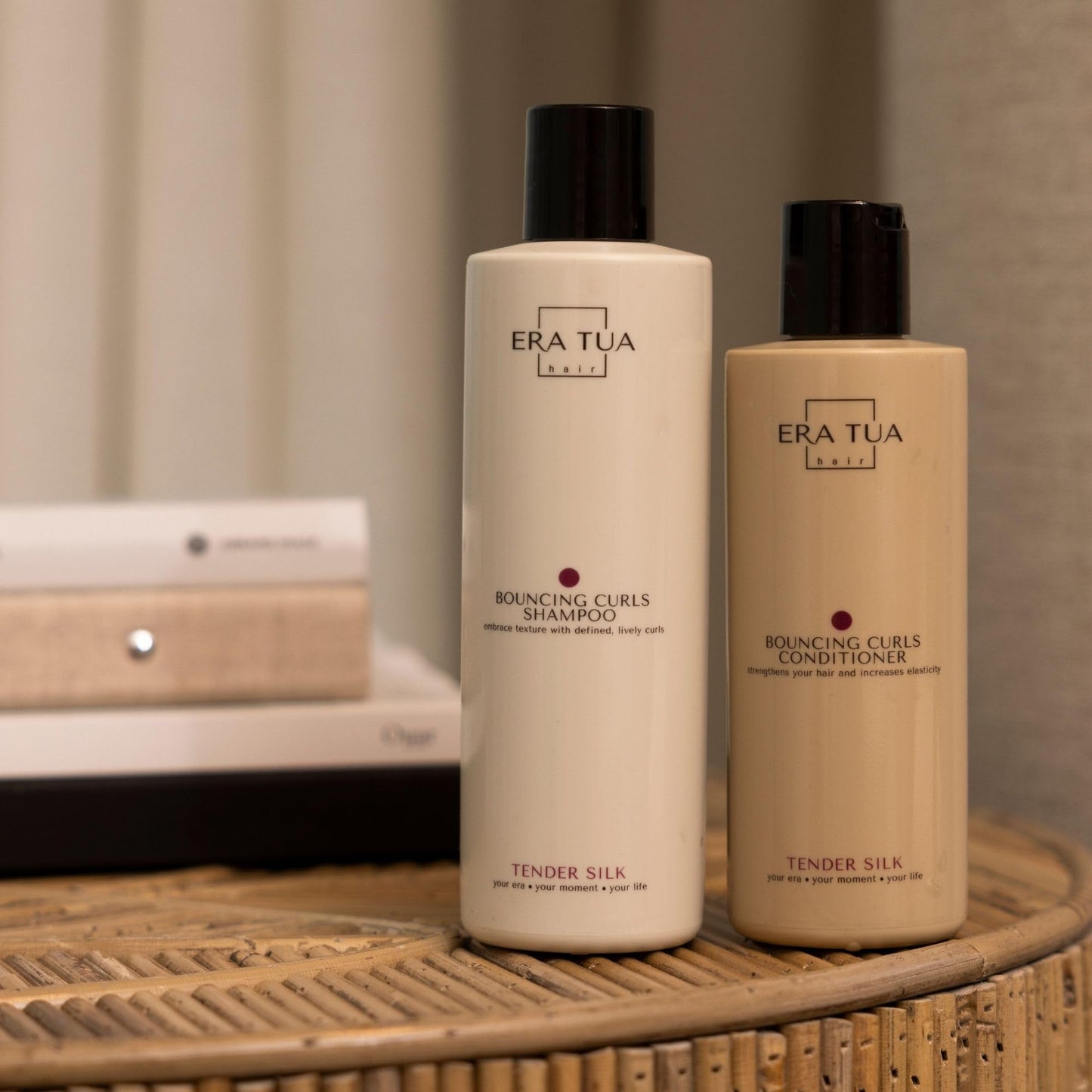 ERA TUA Tender Silk Bouncing Curls Conditioner | Dutch Made Curl Enhancer | 200 ml