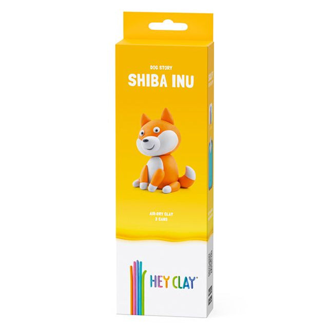 Hey Clay Dog Story - Shiba Inu (3 Cans)