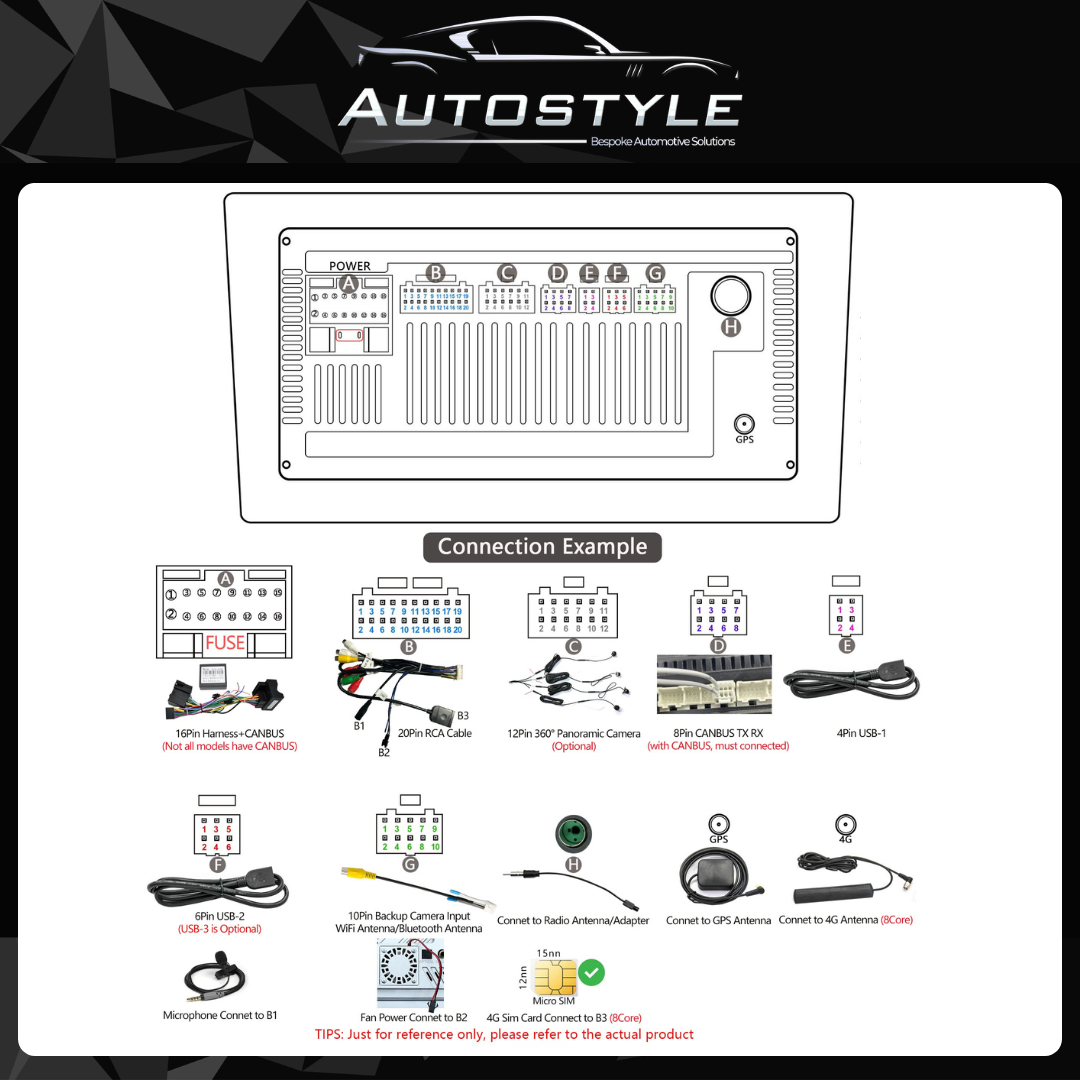 Nissan Juke Infiniti ESQ Apple Carplay / Android Auto 9" Stereo Upgrade 2010-2019