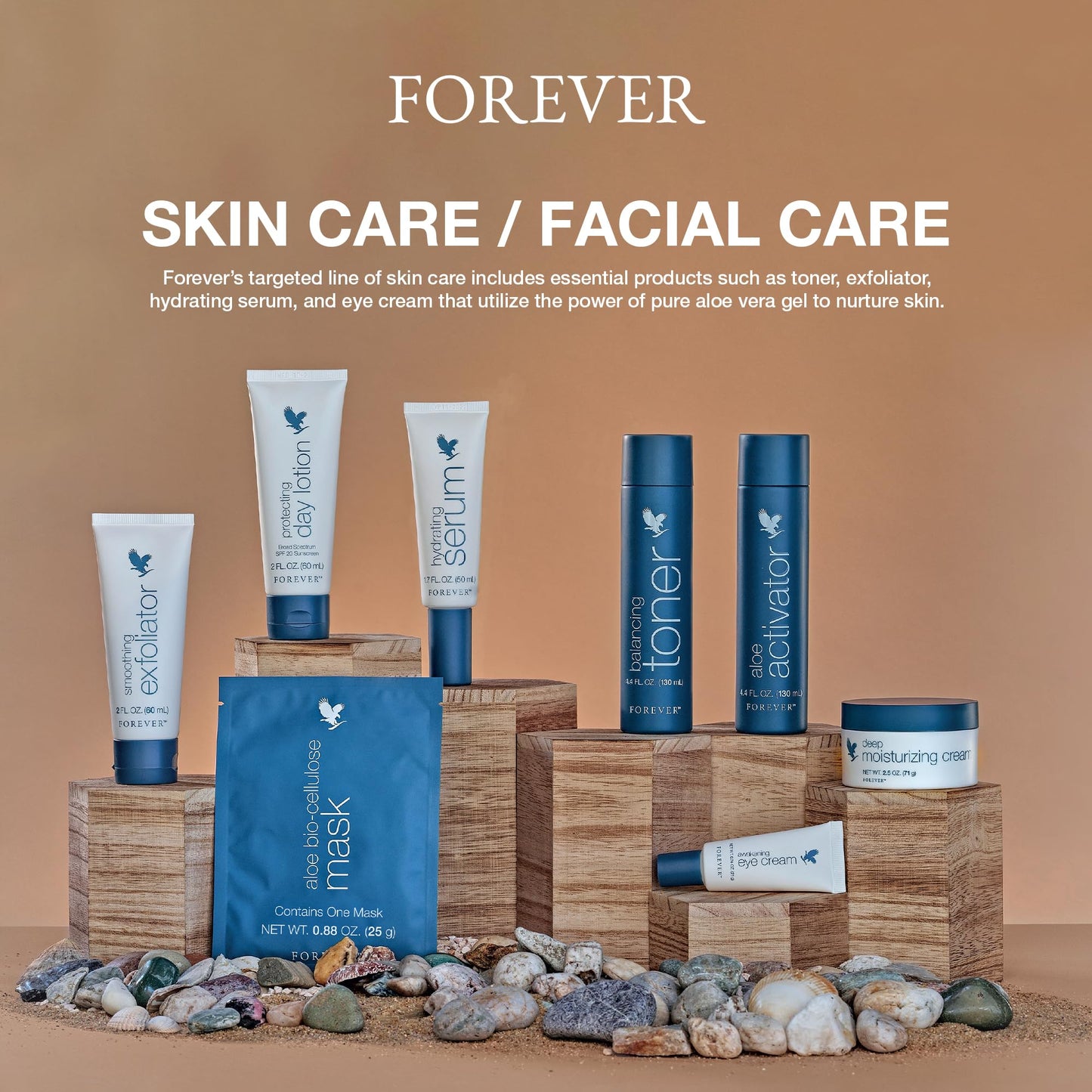 Forever Living Aloe Activator - 98% Aloe Vera Gel Moisturizer for Sensitive Skin