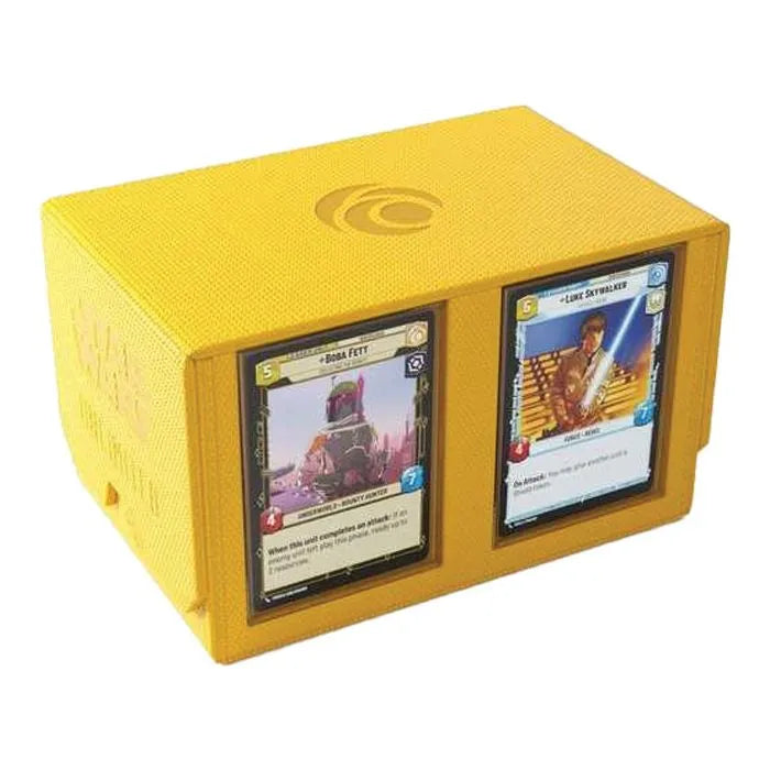 Gamegenic - Star Wars Unlimited - Double Deck Pod - Yellow
