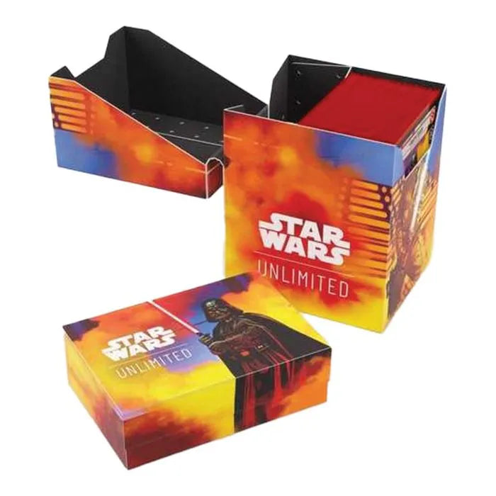 Gamegenic - Star Wars Unlimited - Soft Crate - Luke/Vader