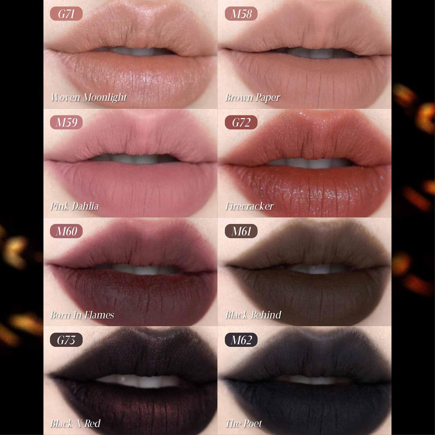 GIRLCULT Matte Lip Stain – Velvet Lip Tint, Long-Lasting, Transfer-Resistant, Non-Drying Formula (M60)