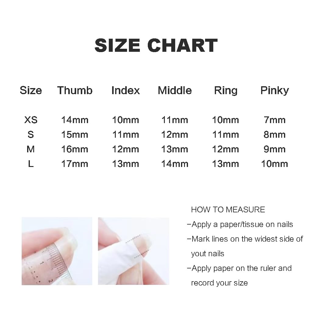 GLORS Nude Press-on Nails – Long Ballerina with Gold Floral & Pearl Accents, 10 Pcs (Small)
