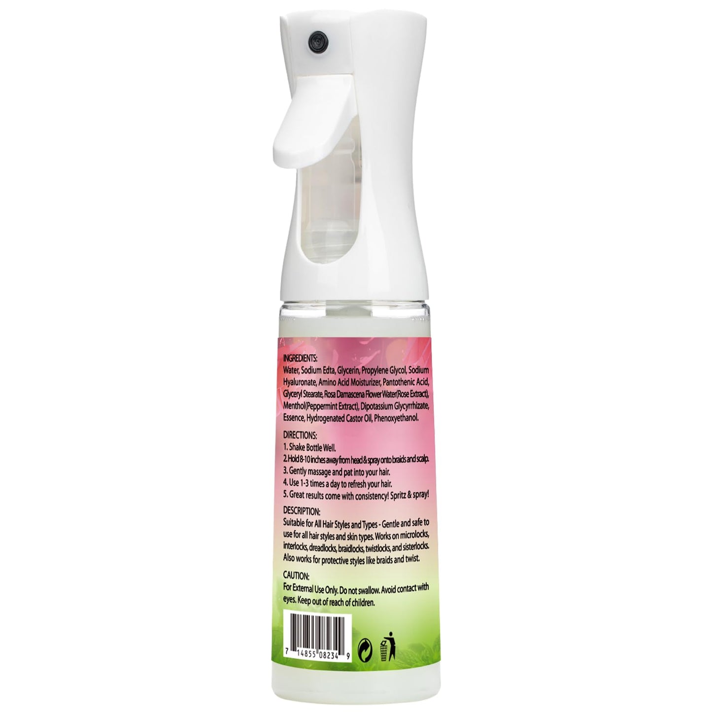 Goiple Rose Water for Locs Spray – Hydrating Scalp Moisturizer for Dreadlocks (2-Pack)