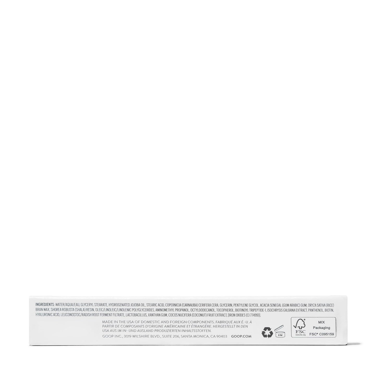 goop Beauty Featherlash Lifting Mascara — Clean, Volumizing & Lengthening Lash Serum, 0.15 fl oz