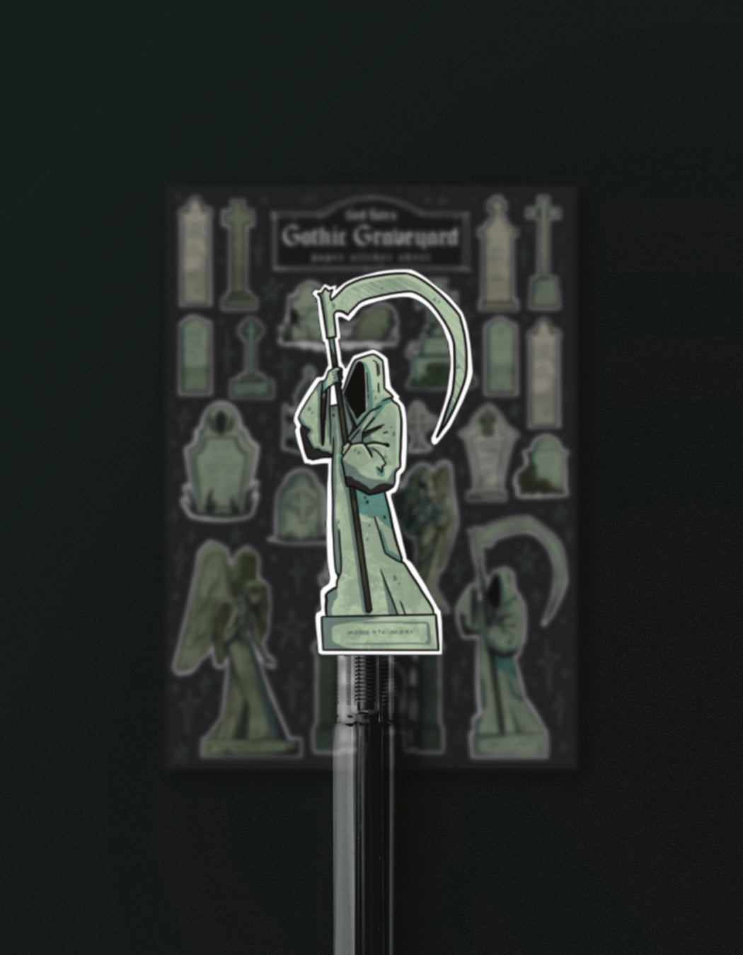 Gothic Graveyard - Sticker Sheet