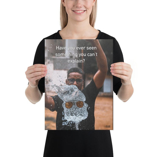 Have You Ever Seen Something You Can't Explain - Canvas Print
