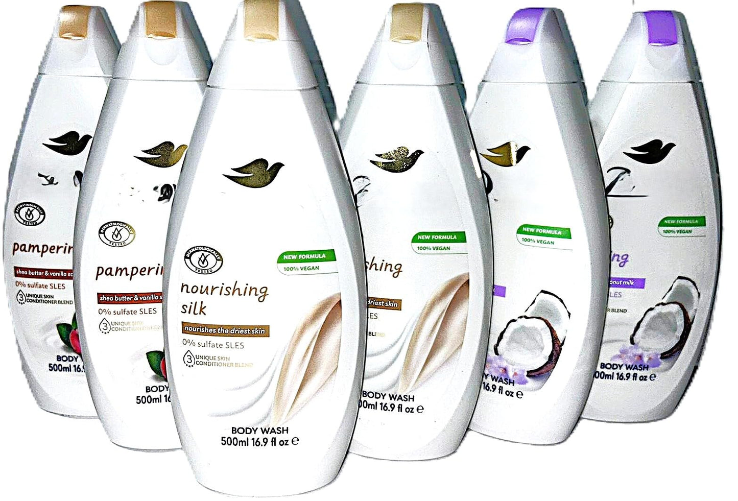 HealthAZ Body Wash 6-Pack (500ml each) – Mix with Available Kinds