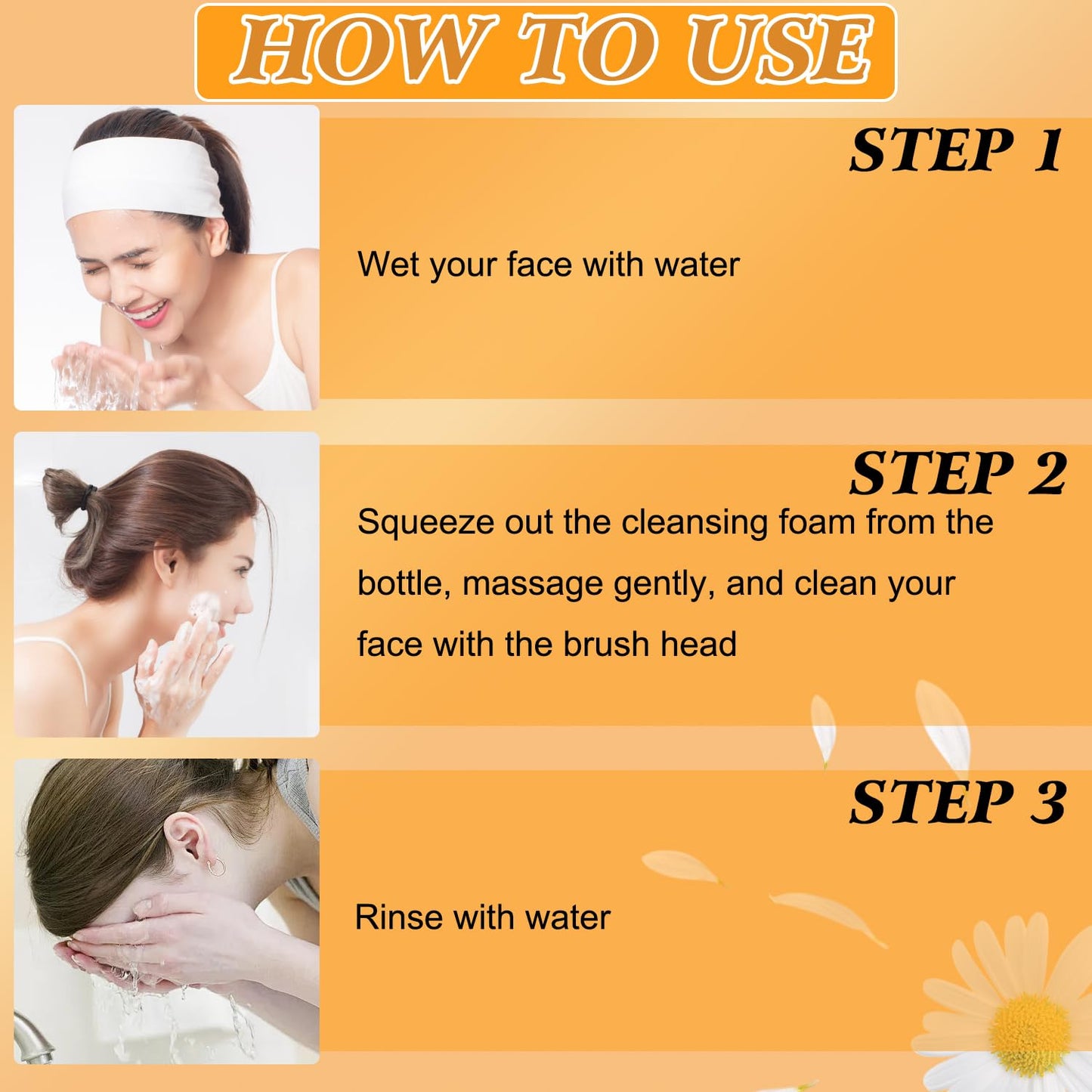 HEPANIO Turmeric Wash & Care 4-Piece Set | Facial Cleanser, Exfoliating Pads & Soap