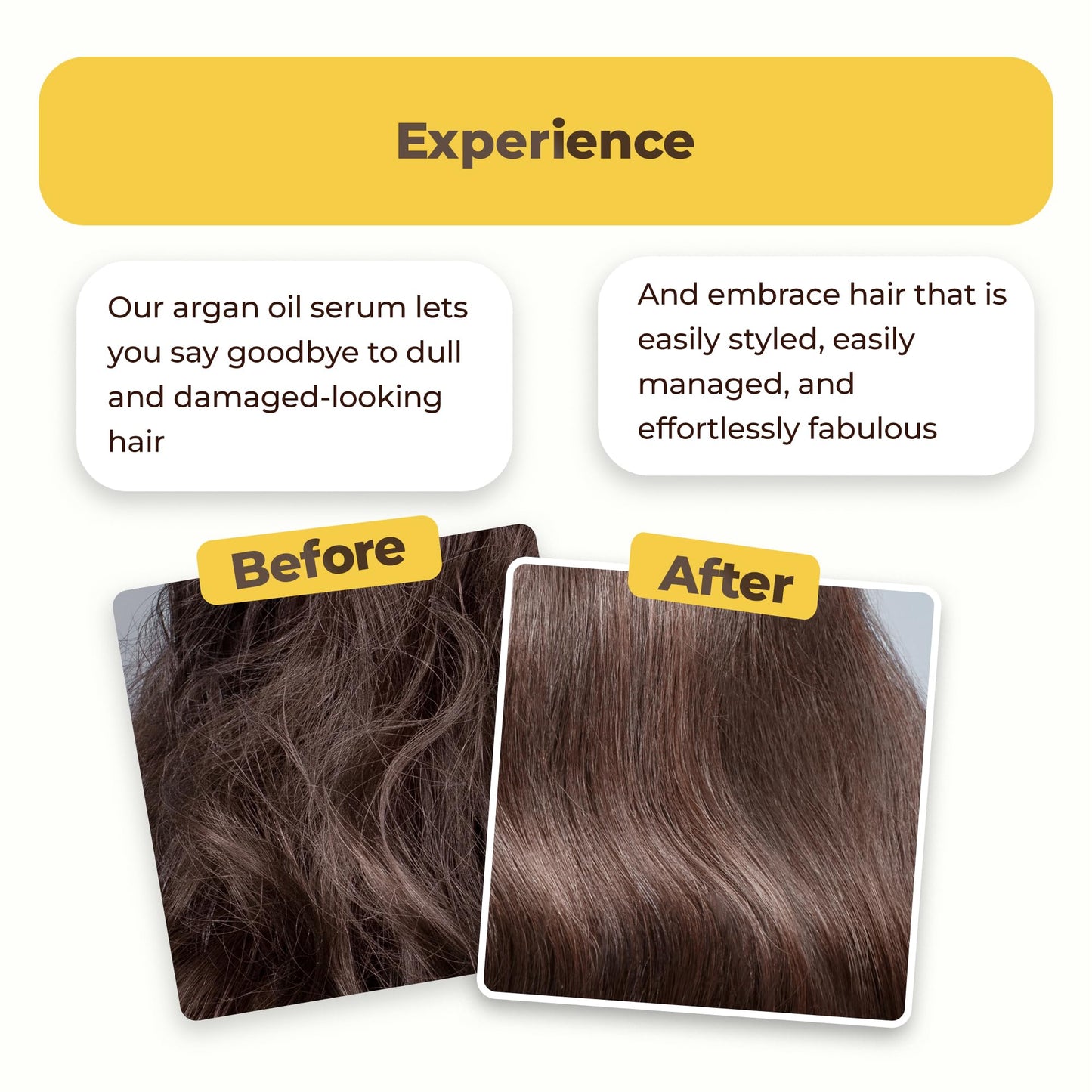 HerStyler Advanced Argan Oil Hair Serum for Women – Anti-Frizz & Nourishing Shine (70 ml)