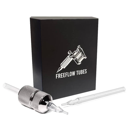 Hildbrandt Freeflow 11MT 11FT Gripless Long Tattoo Tubes — Disposable & Sterile
