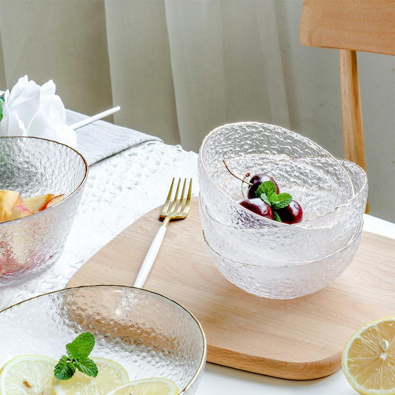 HO51 A Set Of Two Salad Bowls, Glassware