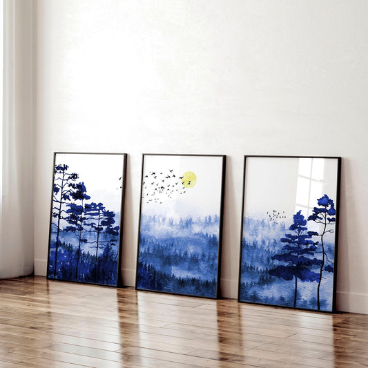 Home office artwork | set of 3 wall art prints