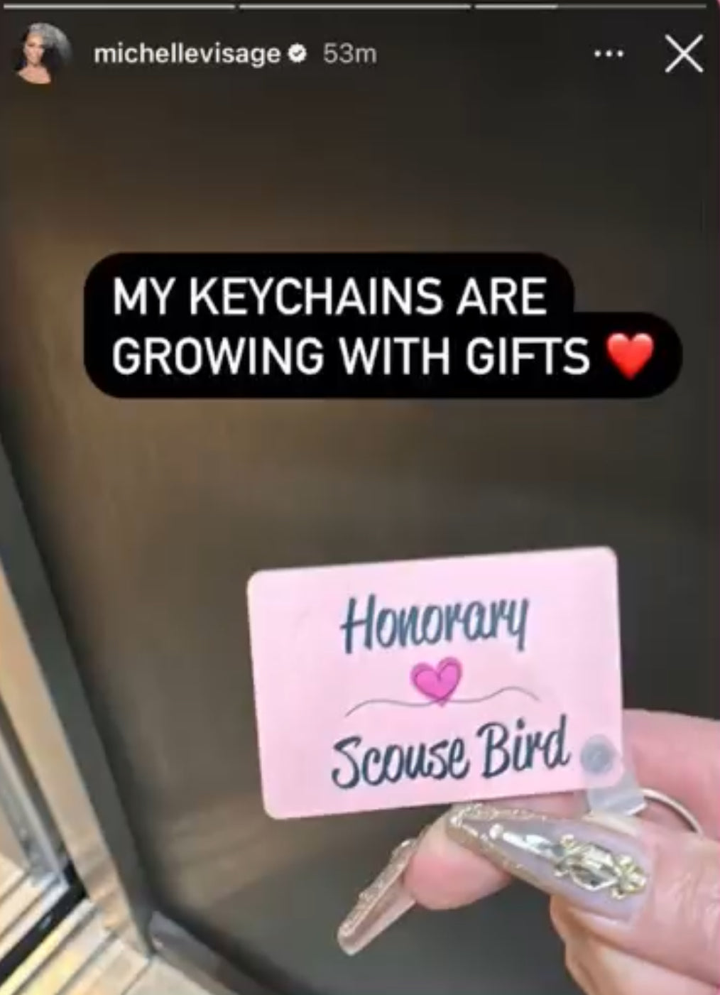 Honorary Scouse Bird Keyring - AS SEEN ON DRAG RACE'S MICHELLE VISAGE