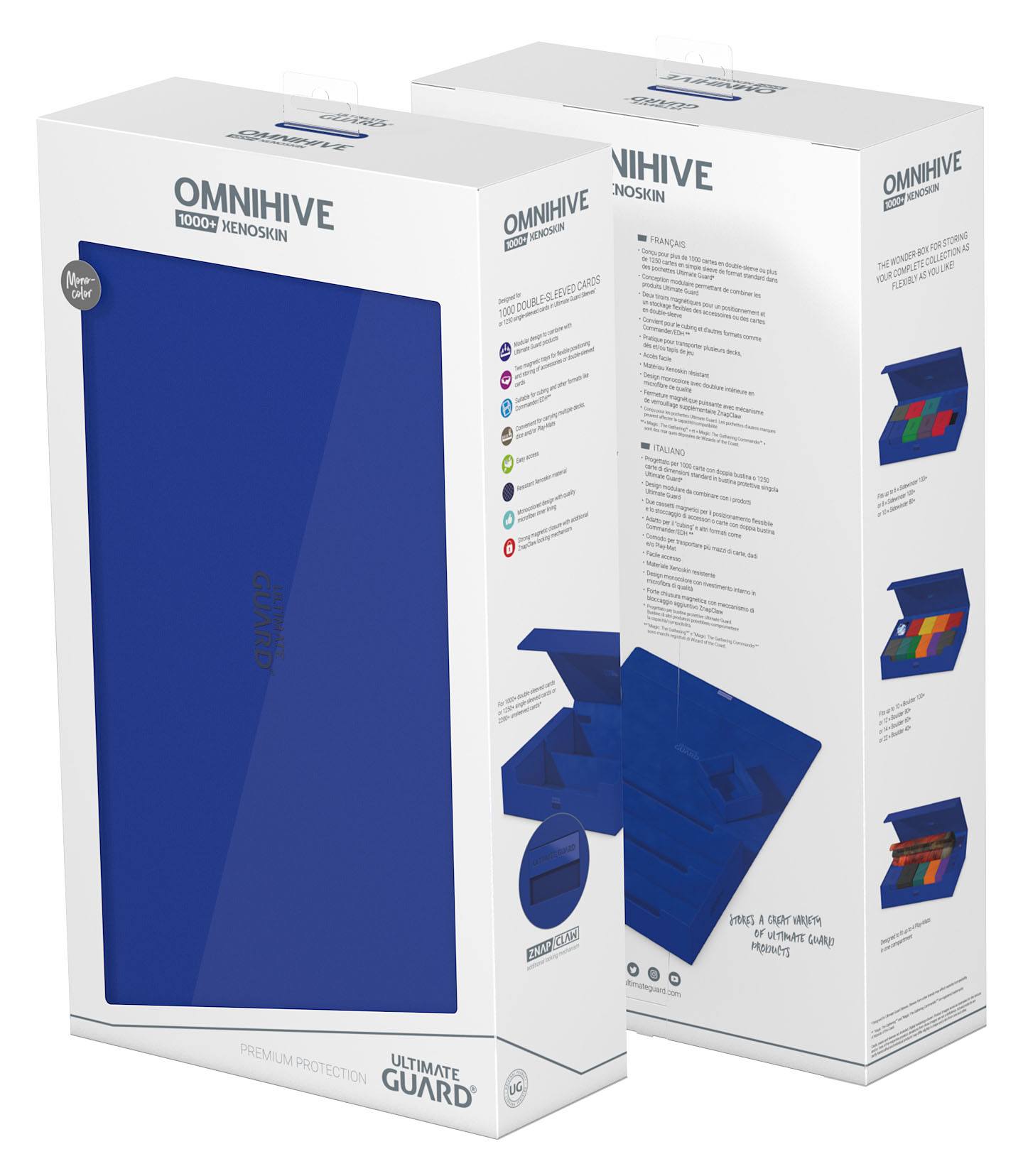 Ultimate Guard Omnihive 1000+ XenoSkin Blue