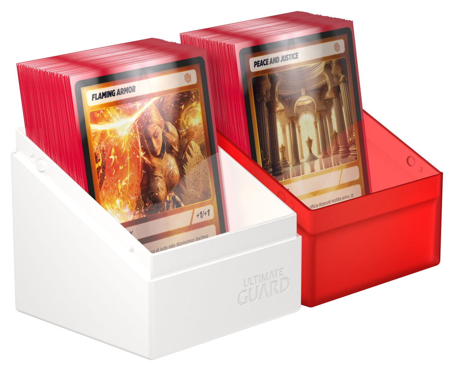 Ultimate Guard Boulder 100+ Synergy - Red/White