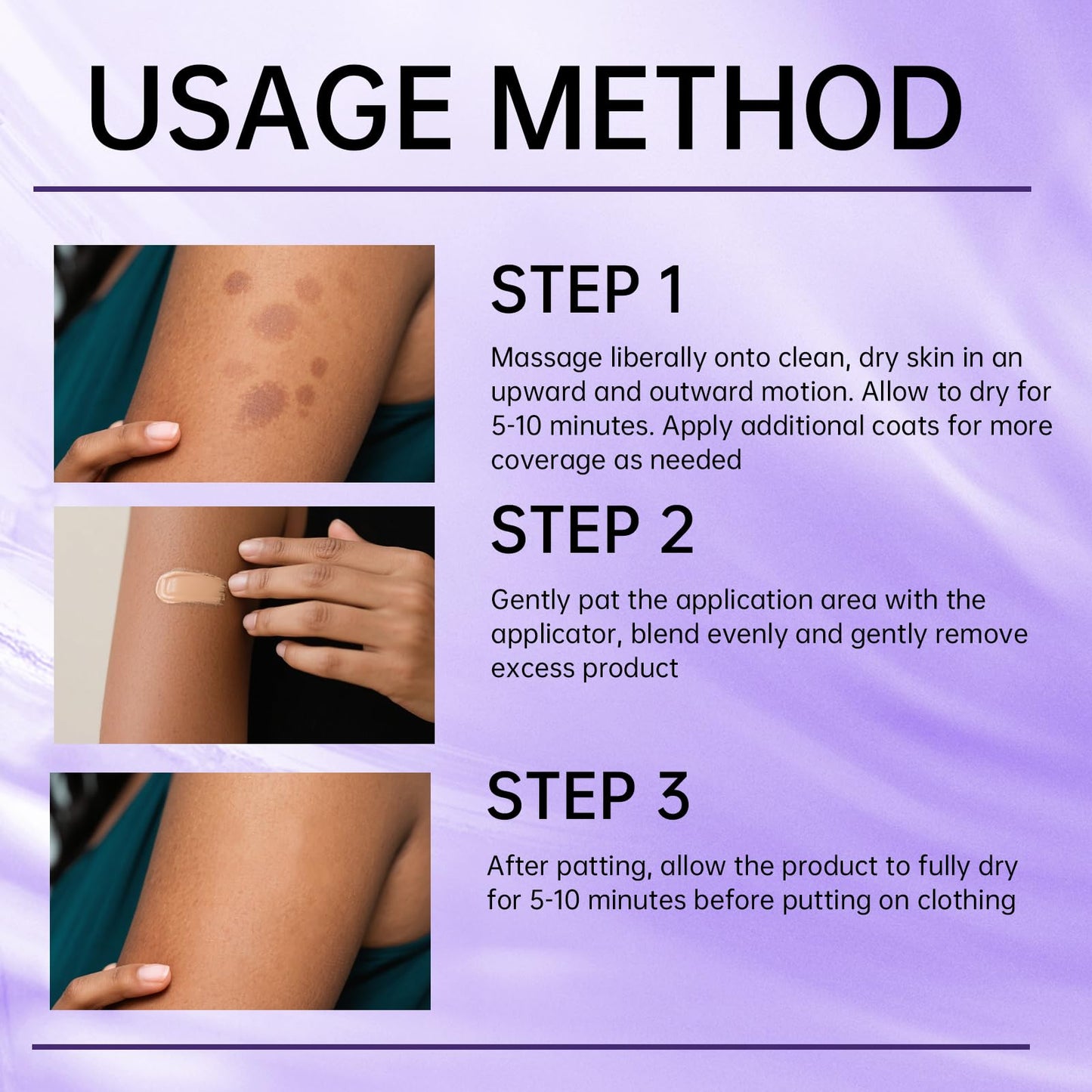HRTTUO Body Coverage Perfector | Waterproof Leg & Body Makeup for Tattoo & Scar Concealment