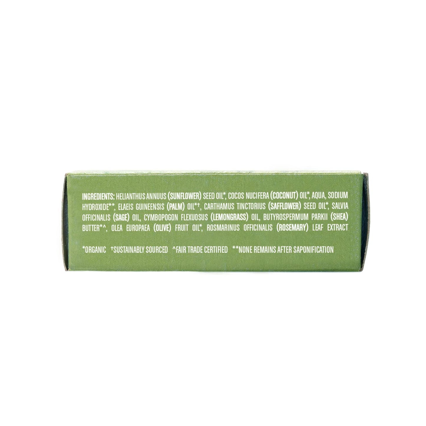Humble Brands Handcrafted Lemongrass & Sage Soap Bars – Organic Cold Processed, 3 Pack