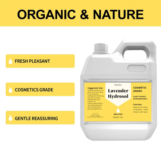 42 oz Lavender Hydrosol for Face Hydration – 100% Pure Lavender Water by Hznxolrc