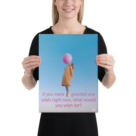 If You Were Granted One Wish - Canvas Print